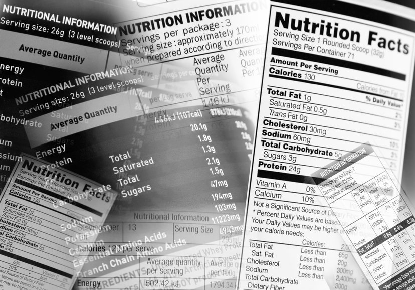 changes to food labels