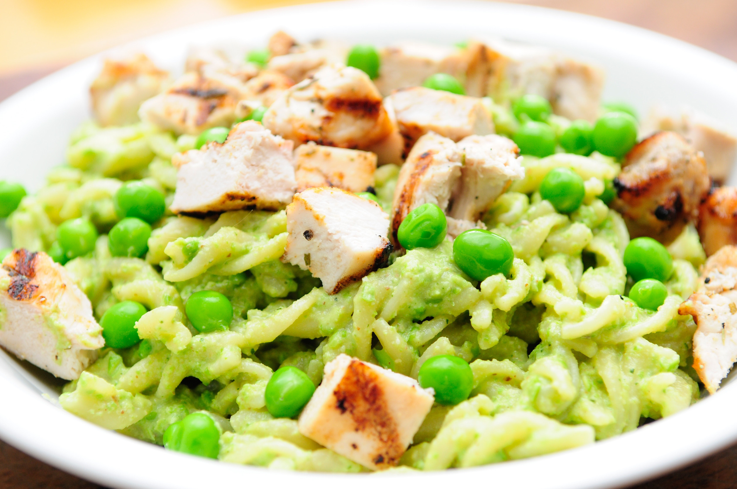 healthy chicken pasta