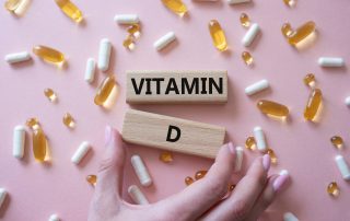 Vitamin D3 supplements supporting cellular health — what vitamin slows aging naturally.