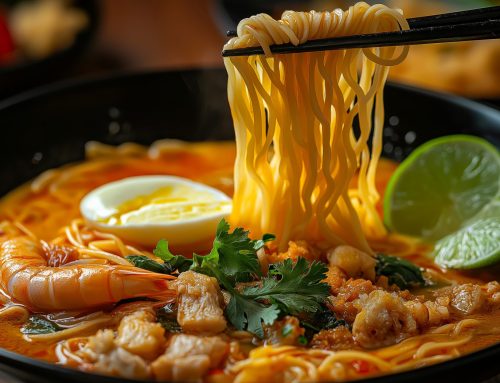 Quick & Healthy Thai Recipe: Thai Curry Noodle Soup for Busy Weeknights