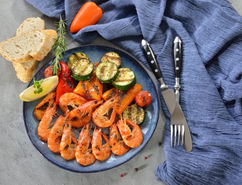 Air Fryer Shrimp and Vegetables